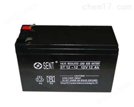 SENT森特蓄电池ST100-12 12V100AH后备电源