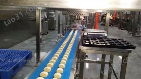 全自动丹麦开酥面包连续生产线