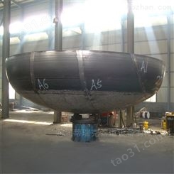 贵州DN1000大口径碳钢q235b薄壁椭圆封头厂