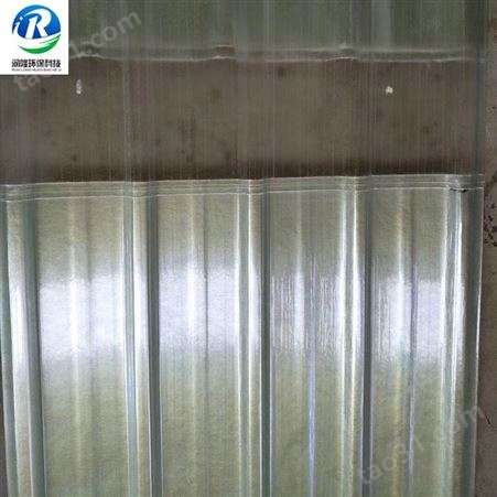 透明采光瓦 FRP玻璃钢采光板 温室大棚阻燃树脂采光瓦 河北润隆专注生产厂家