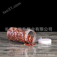 郑州食品罐蜂蜜瓶 郑州花茶蜂蜜密封罐 pet透明食品级塑料瓶价格