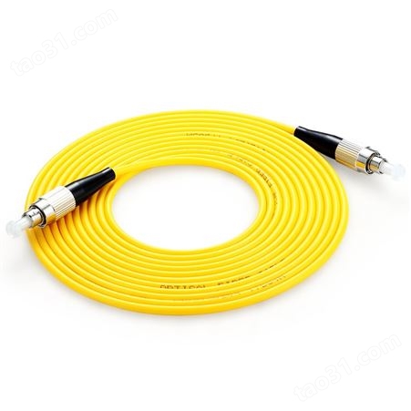 胜为电信级fc-fc单模单芯3米光纤跳线 北京单模光纤网络跳线