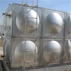 春田环保 承接 大型方形组合式不锈钢蓄水池 工业拼装保温消防水箱 环保