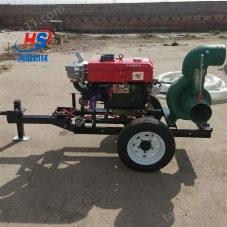 高压3寸喷灌机 8寸柴油机水泵扬程120米高扬水泵
