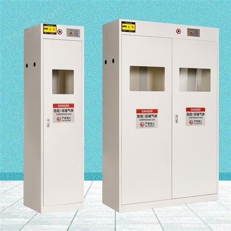 实验室气瓶柜 化学品安全通风柜 危险气体储存柜