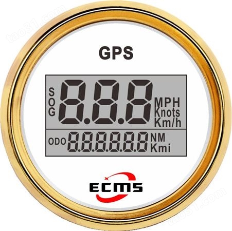 仪创 ECMS 800-00172 东莞厂家汽车GPS速度表