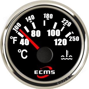 仪创 ECMS 800-00031 改装车水温表仪表 步进电机式水温表 汽车仪表
