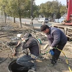 淮南污水管道堵漏公司文明施工