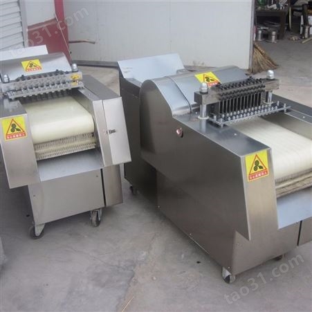 厂家全自动切鸡块机 可切排骨鸡鸭鹅冻肉 不锈钢剁骨机