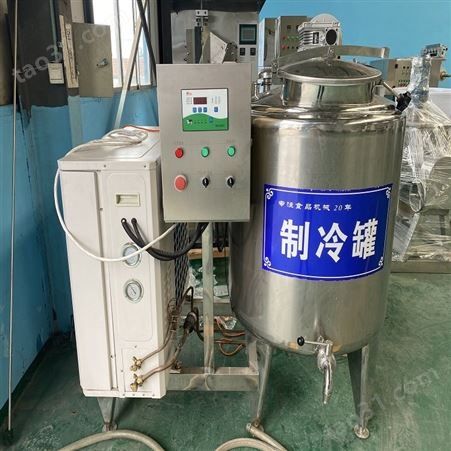 益众机械 鲜奶制冷罐 牛奶加工生产线 乳品鲜奶加工设备机器