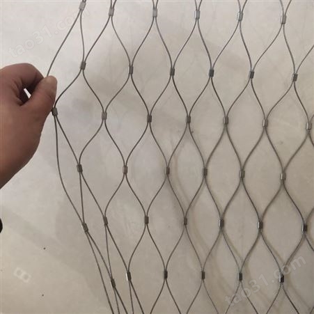 井盖防坠网 污水管道304钢丝绳圆形网阳台防护网