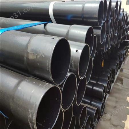 安徽热浸塑穿线管厂家 DN175涂塑穿线管 热浸塑钢管保防腐检测