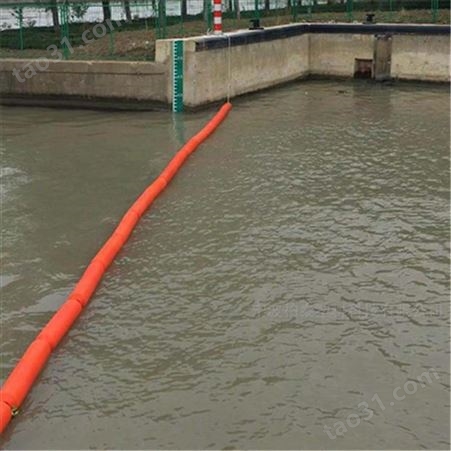 天蔚河道水面聚乙烯材质直径20*100厘米塑料拦污浮筒