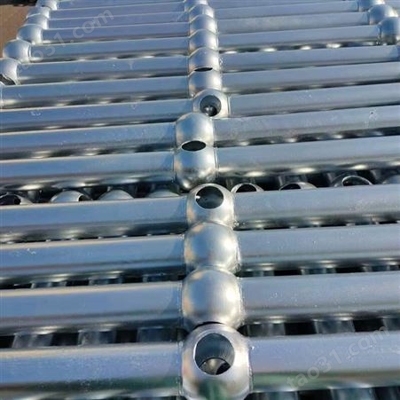 球型立柱 球形立柱栏杆安装价格 网格板用途介绍 安平立柱栏杆厂家
