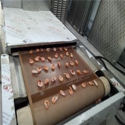 隧道式微波烤虾机  流水线生产 产量高