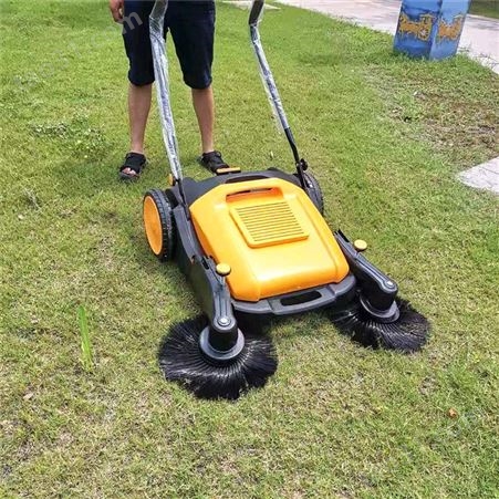 无动力扫地机 物业用手推式扫尘机 双刷清洁车 不用油电