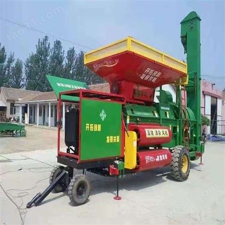 厂家大中型玉米脱粒机 铲车上料 可以配套发动机电机 每小时20吨到30吨左右