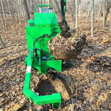郭工机械圆弧式挖树机 带土球吊机移栽机 多树行可进断根机
