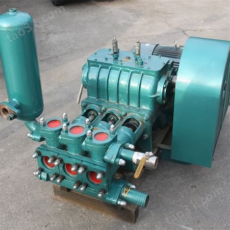可调速高压变频注浆泵 强力自吸BW250泥浆泵 大流量三缸注浆泵