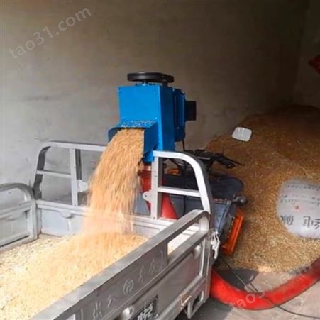 软管提料机 4寸小麦自动装袋输送机 恒翔自吸式电动抽粮机