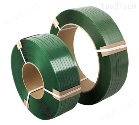 湖北绿色塑钢打包带耐磨 印刷胶带价格 塑钢打包带用途