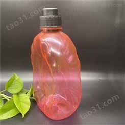 正德 500ml透明洗衣液瓶 塑料洗衣液瓶 欢迎订购