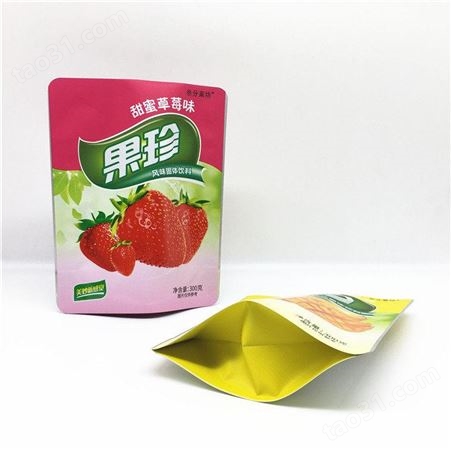 冠科 杭州食品包装袋 零食铝箔自立袋 自封口异形袋 能蒸煮定制厂家