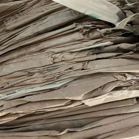 二手废纸袋 纸旧塑复合袋 聚路乙烯树脂袋供应