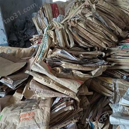 二手废纸袋 纸旧塑复合袋 聚路乙烯树脂袋供应
