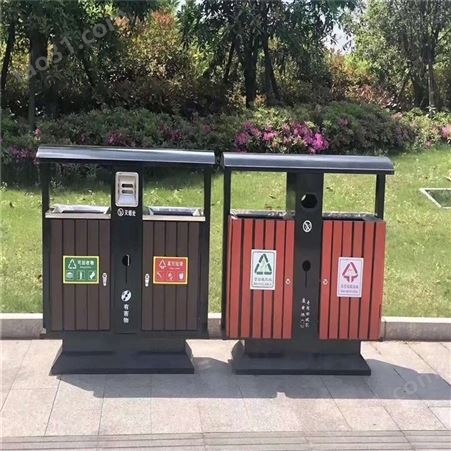 奥雲体育器材定制 社区广告 塑料垃圾箱 可靠性强