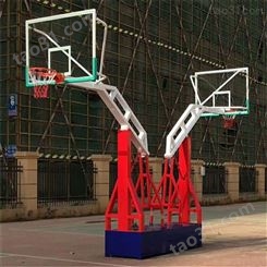 奥雲体育器材供应 大型比赛用 地埋式篮球架 结实耐用