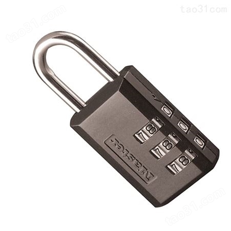 玛斯特Masterlock密码挂锁箱包锁无钥匙更衣柜挂锁 647D