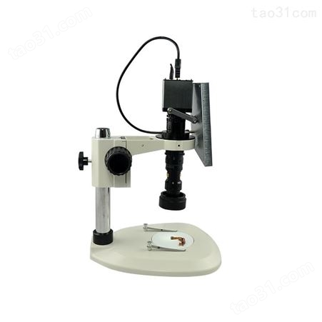 普密斯高分辨率视频显微镜 高清晰彩色一体式显微镜