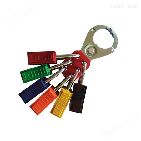 铂铒盾PATRON 安全挂锁上锁挂牌锁具11213黄色不同花钥匙塑料锁体