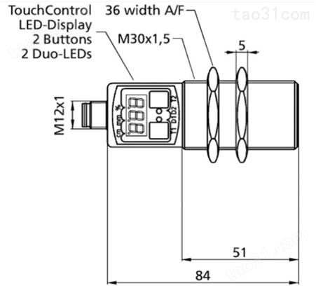 UMT 30-1300-A-IUD-L5森萨帕特SENSOPART超声波传感器