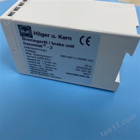 Hilger u.Kern 60000320 Typ-Nr.750 200 00德国HILGER+K