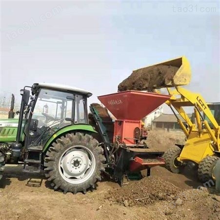 择众大型土壤粉土机 硬土湿土粉碎机 泥土打碎机
