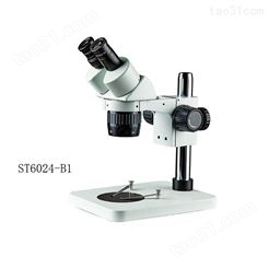 双目显微镜ST6024-B1 欧姆微 连续变倍两档体视显微镜