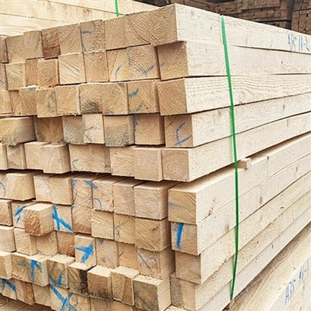 呈果木业建筑木方价格 10x10花旗松建筑木方 厂家批发 量大从优