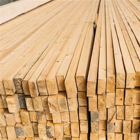 工程木方 花旗松建筑工程木方加工 批发4x8木方 呈果木业