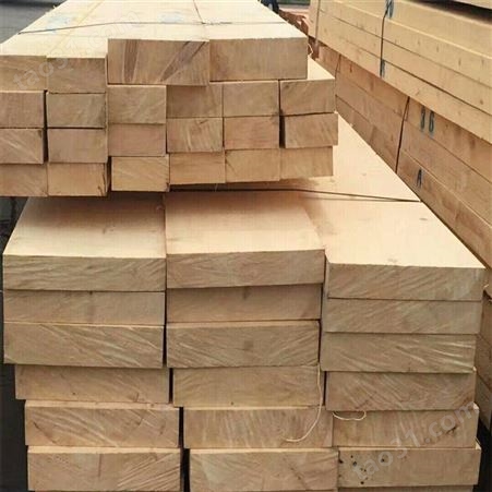 建筑方木 呈果 3x8 白松建筑木方厂家直发 量大从优