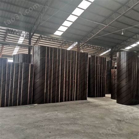 聚沅建材 木质圆柱模板直径0.5m 建筑圆模板 钢带加固支持定制